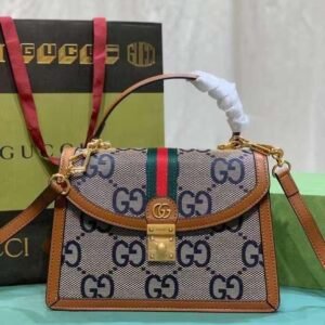 Gucci Ophidia Flap Top Handle Bag