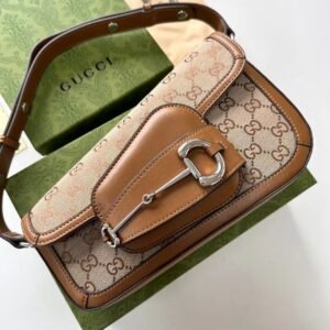 Gucci Horsebit 1955 Asymmetric Shoulder Bag