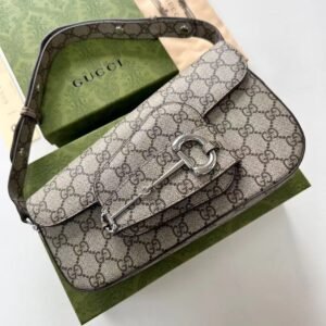Gucci Horsebit 1955 Asymmetric Shoulder Bag