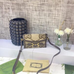 Gucci Horsebit 1955 Flap Crossbody Bag