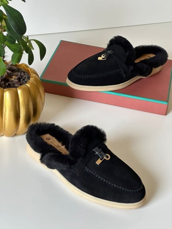 Loro Piana Winter Walk Suede Loafers